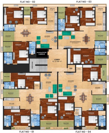 2 BHK Smart Layout